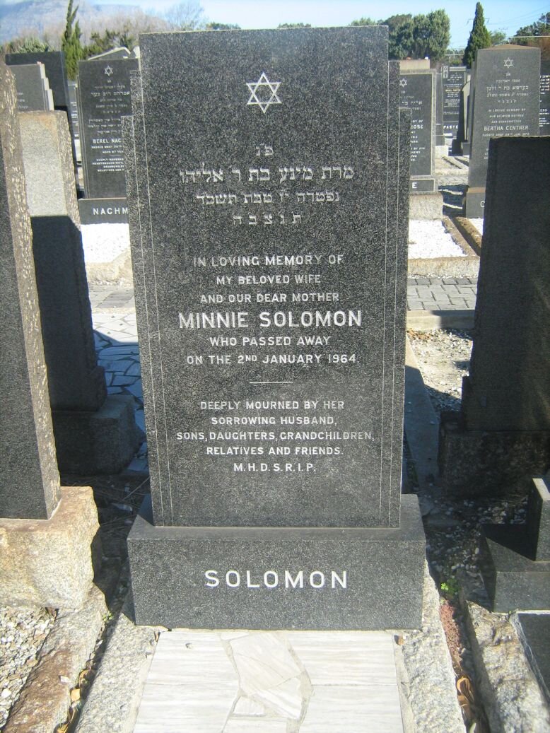 SOLOMON Minnie -1964