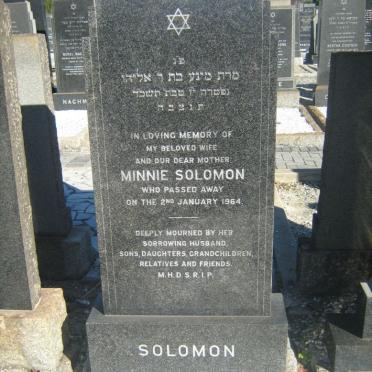 SOLOMON Minnie -1964