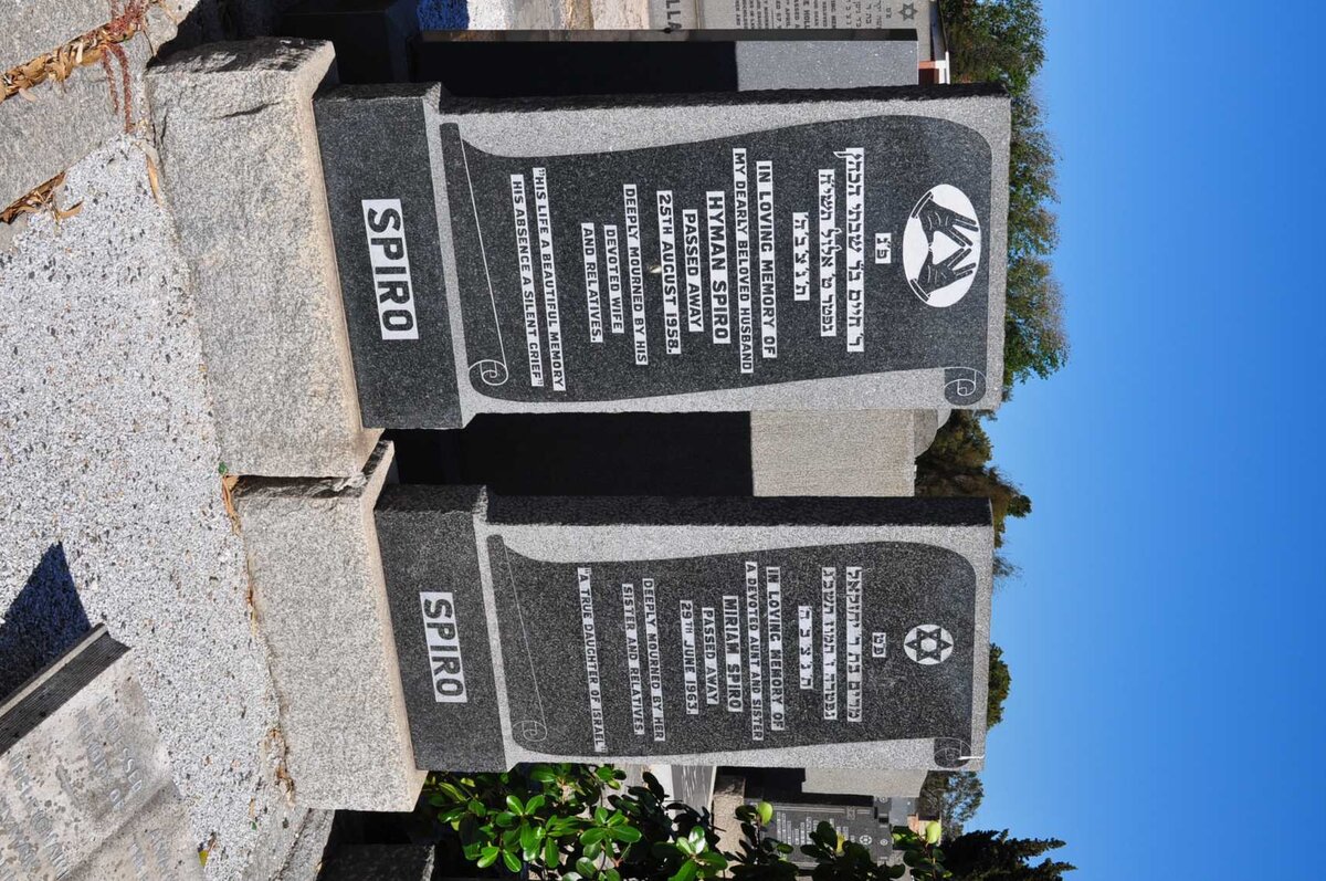 SPIRO Hyman -1958 &amp; Miriam -1963