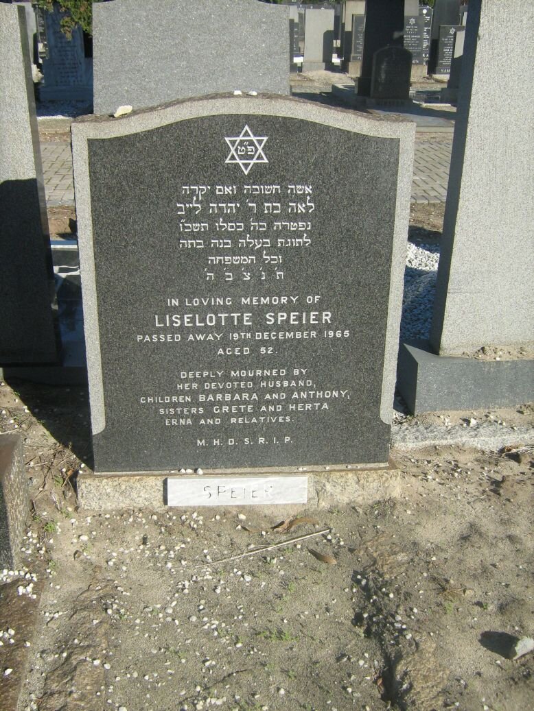 SPEIER Liselotte -1965
