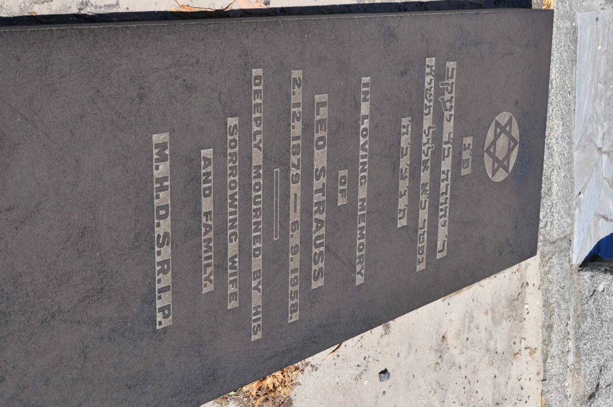 STRAUSS Leo 1879-1958