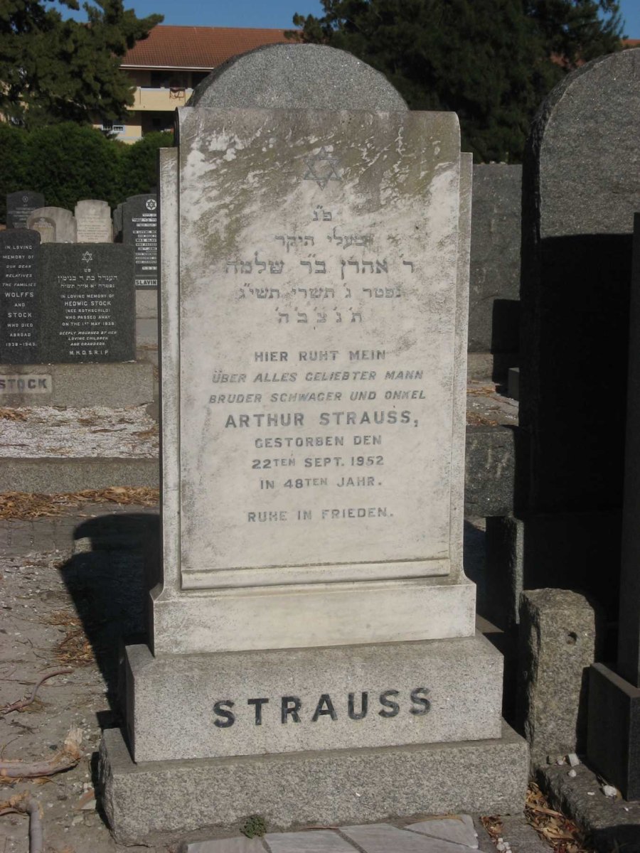STRAUSS Arthur -1952