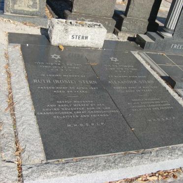 STERN Alexander -1952 &amp; Ruth -1997