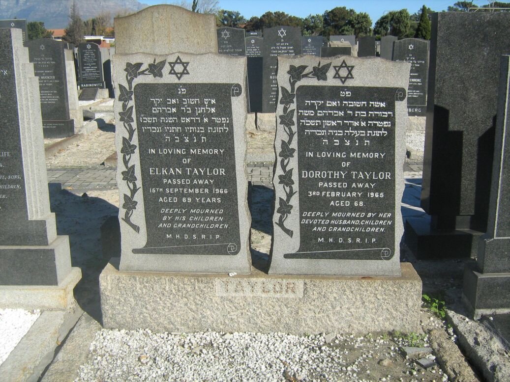 TAYLOR Elkan -1966 &amp; Dorothy -1965