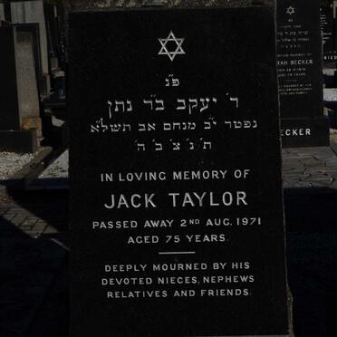 TAYLOR Jack -1971