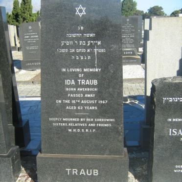 TRAUB Ida nee AWERBUCH -1967