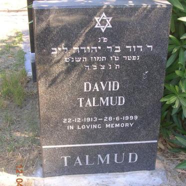 TALMUD David 1913-1999