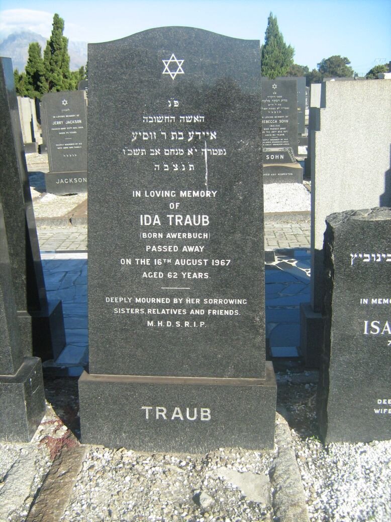 TRAUB Ida nee AWERBUCH -1967