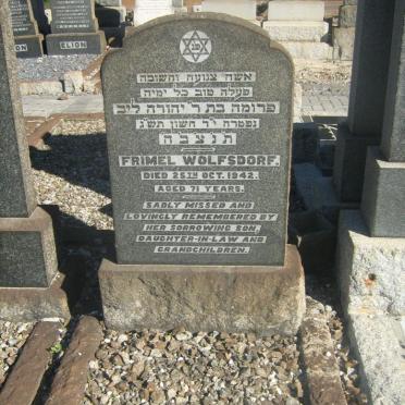 WOLFSDORF Frimel -1942