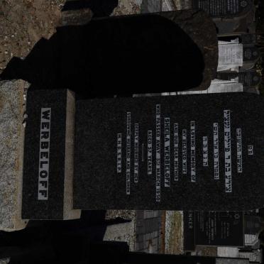 WERBELOFF Sheila -1950