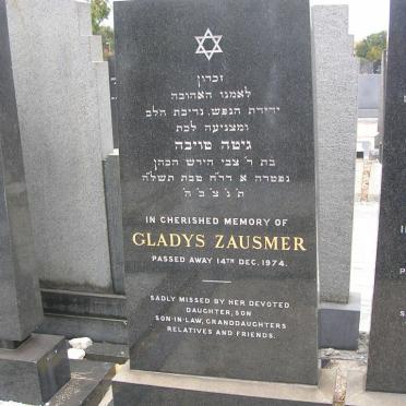 ZAUSMER Gladys -1974