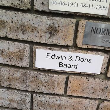 BAARD Edwin &amp; Doris