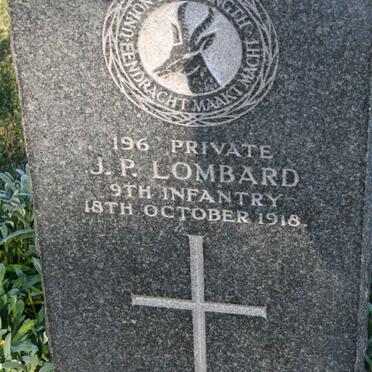 LOMBARD J.P. -1918