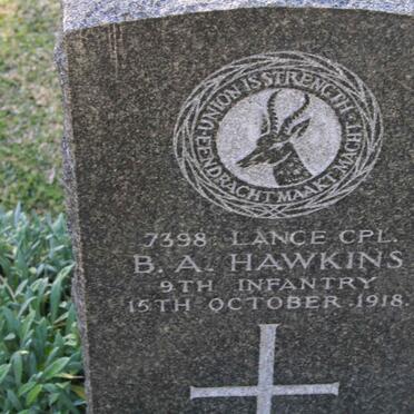 HAWKINS B.A. -1918