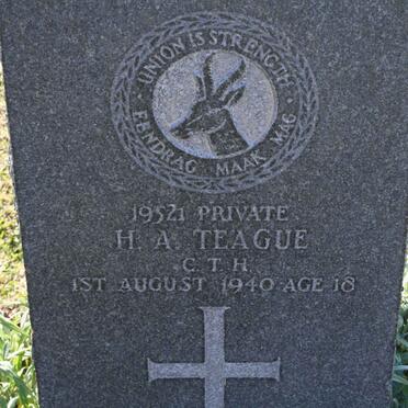 TEAGUE H.A. -1940
