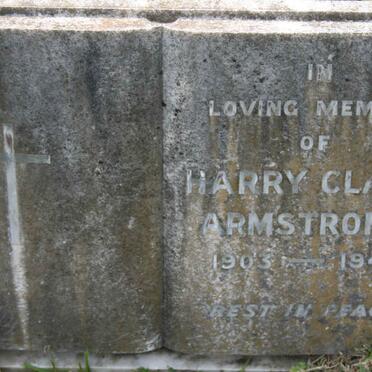 ARMSTRONG Harry Claud 1903-1948