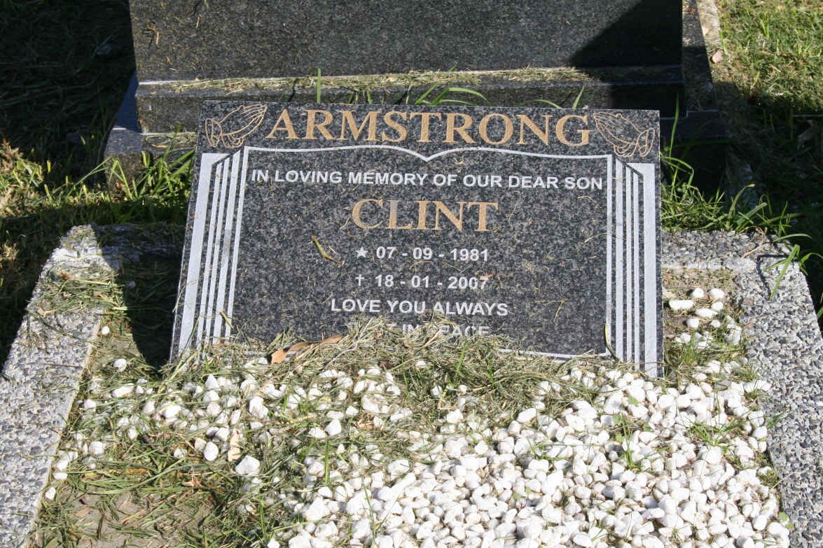 ARMSTRONG Clint 1981-2007