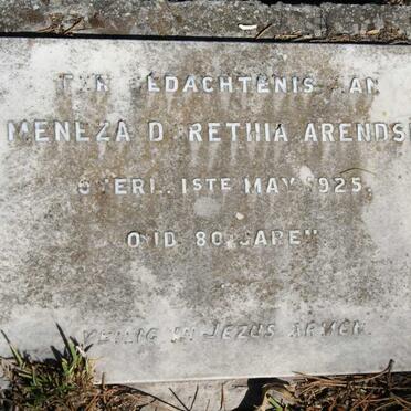 ARENDSE Meneza Dorethia -1925