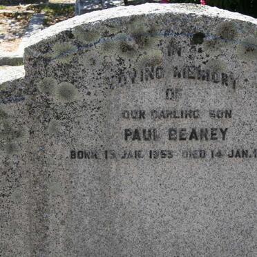 BEANEY Paul 1953-1957