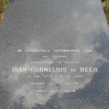 BEER Dian Cornelius, de 1973-2002