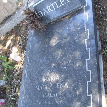 BARTLETT Maria Magdalena 1943-2005