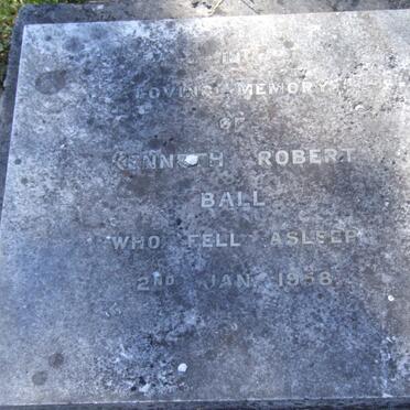 BALL Kenneth Robert -1958