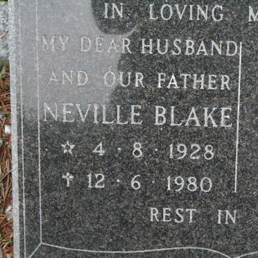 BLAKE Neville 1928-1980