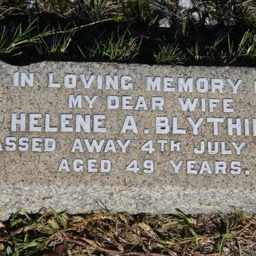 BLYTHING Helene A. -1959