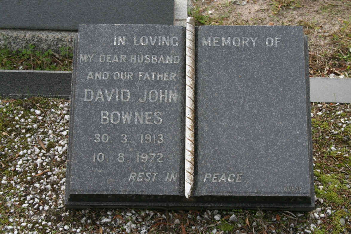 BOWNES David John 1913-1972