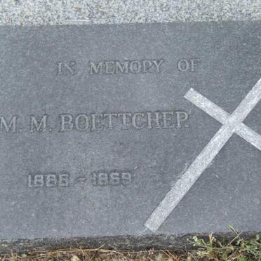 BOETTCHER M.M. 1886-1969