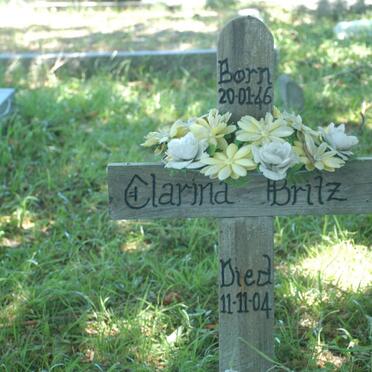 BRITZ Clarina 1946-2004