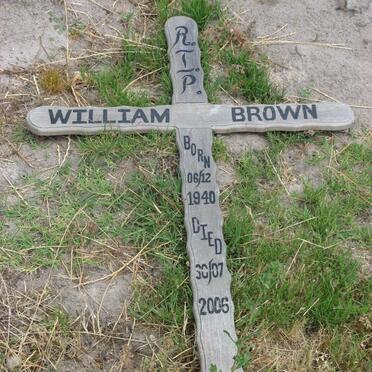 BROWN William 1940-2006