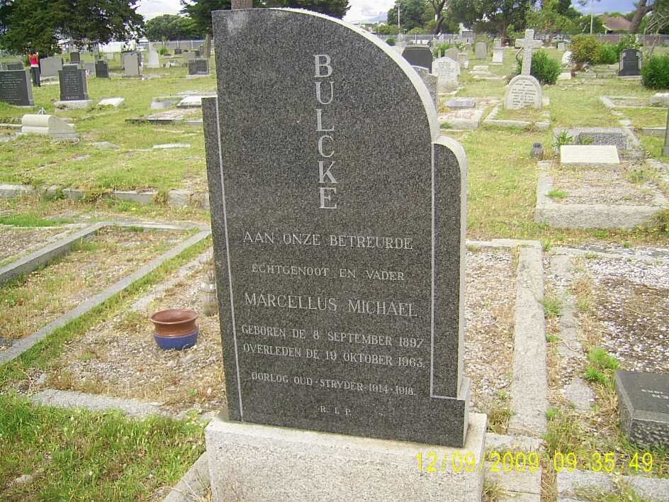 BULCKE Marcellus Michael 1897-1963