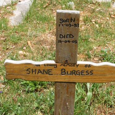 BURGESS Shane 1883-1905