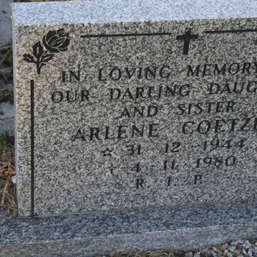 COETZEE Arlene 1944-1980