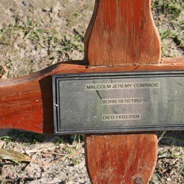 CONRADIE Malcolm Jeremy 1952-2009