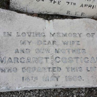 COSTIGAN Daniel Joseph -1974 &amp; Margaret -1959