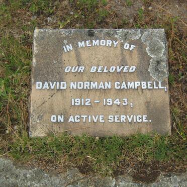 CAMPBELL David Norman 1912-1943