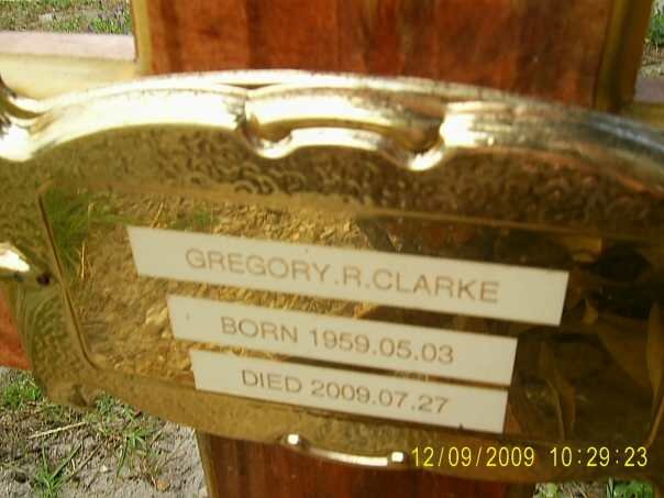 CLARKE Gregory R. 1959-2009
