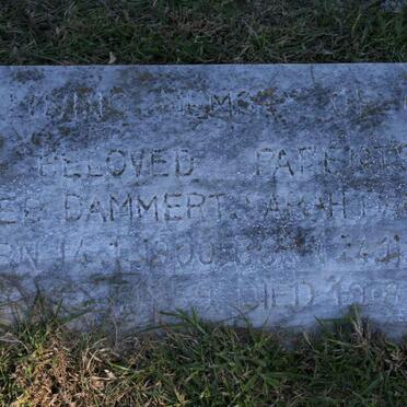 DAMMERT Fred 1900-1959 &amp; Sarah 1910-19??