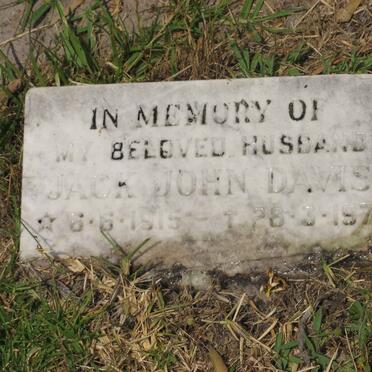 DAVIS Jack John 1915-1979
