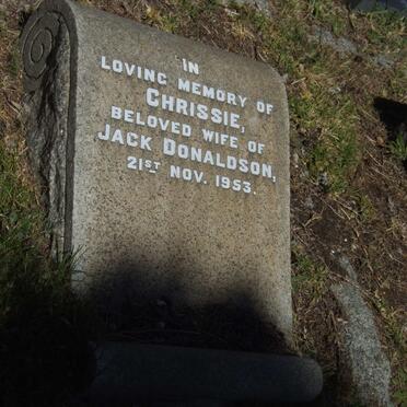 DONALDSON Chrissie -1953