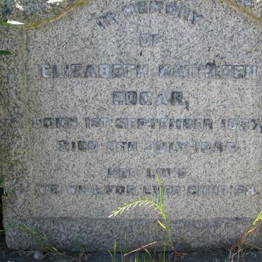 EDGAR Elizabeth Kathleen 1897-1960