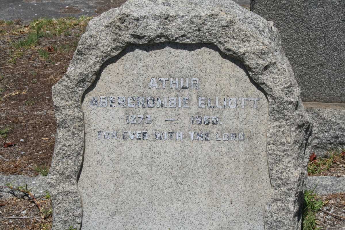 ELLIOTT Athur Abercrombie 1873-1960