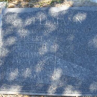ELLMANN Albert Heinrich Johann 1924-1990