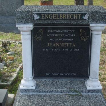 ENGELBRECHT Jeannetta 1945-2006