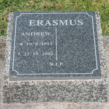 ERASMUS Andrew 1913-2002
