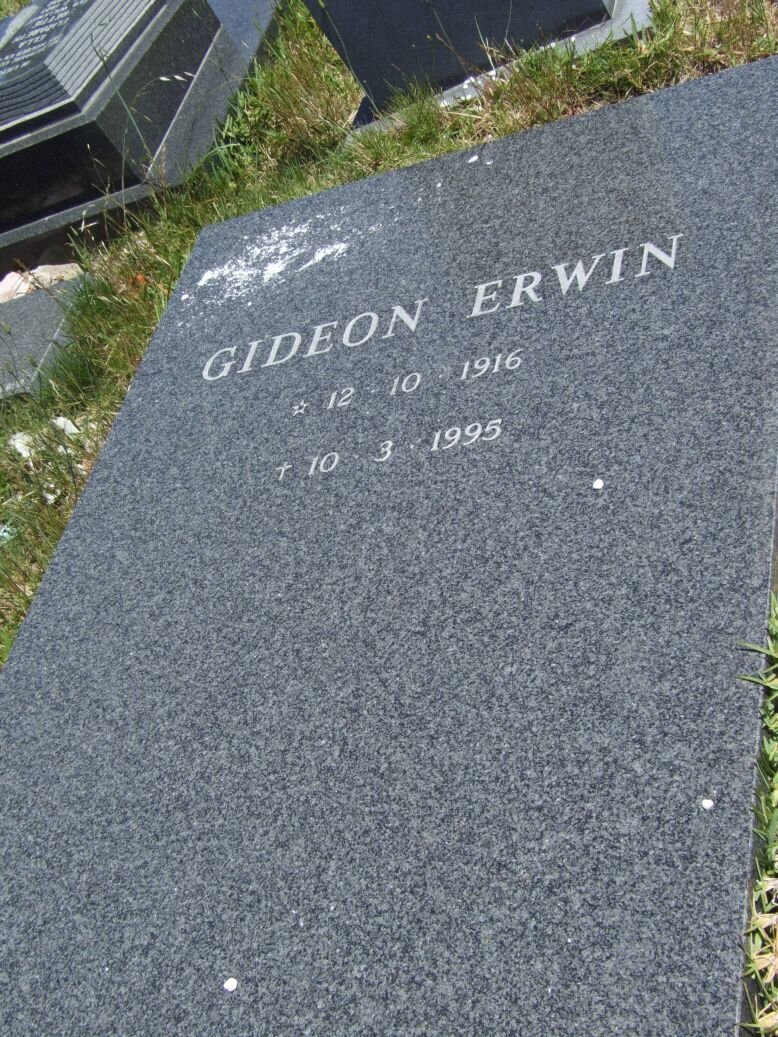 ERWIN Gideon 1916-1995