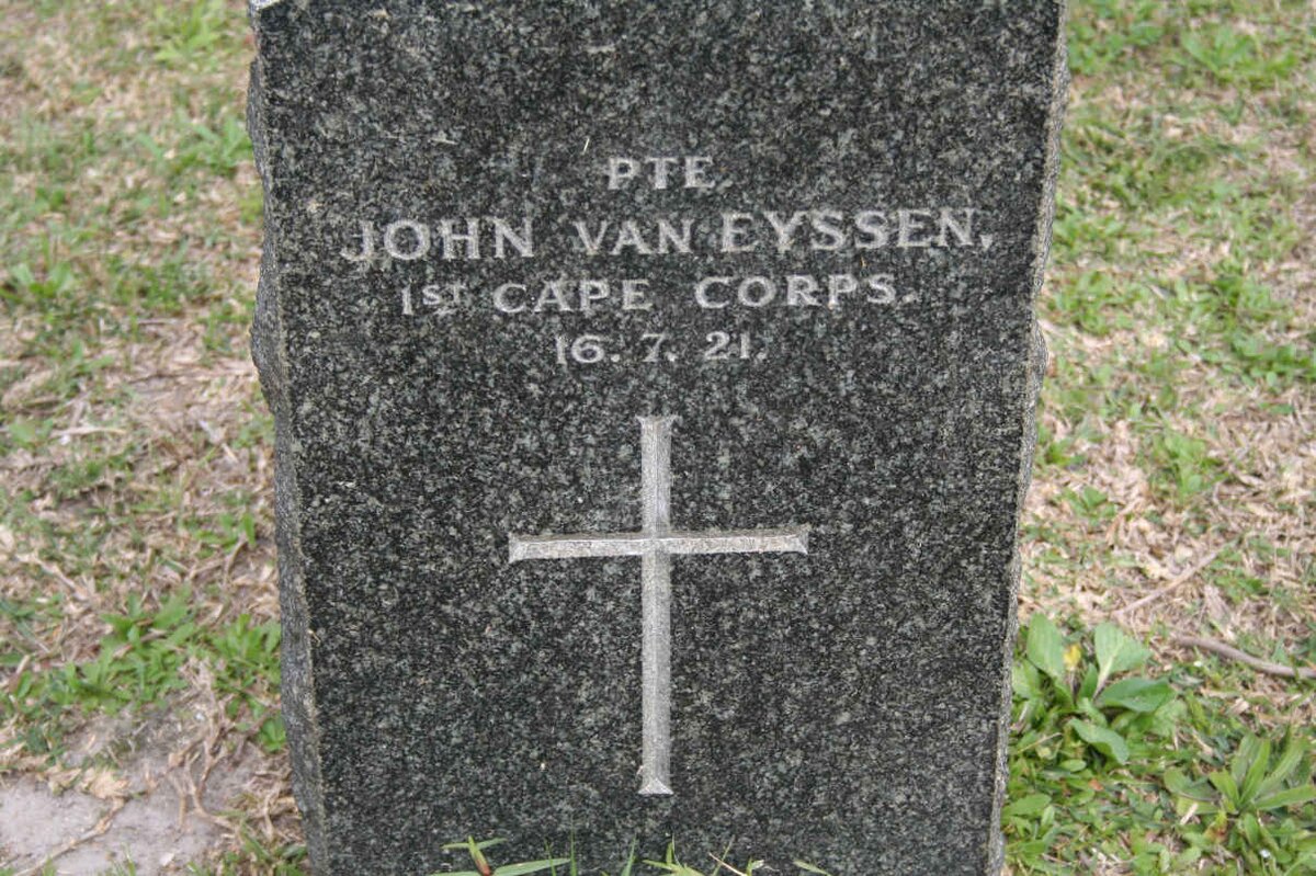 EYSSEN John, van -1921
