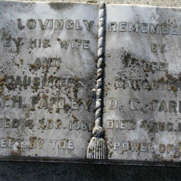 FARLEY A.H. -1961 :: FARLEY D.G. -1970